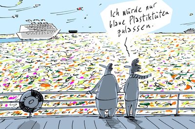 Glänzende Aussichten - 99 Karikaturen zu Klima, Konsum und anderen Katastrophen